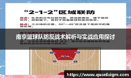 南京篮球队防反战术解析与实战应用探讨